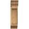 Ekena Millwork Legacy Traditional Rough Sawn Bracket w/ Offset Brace, Western Red Cedar, 8"W x 20"D x 32"H BKT0806X20X32LEC01RWR - alternate 4